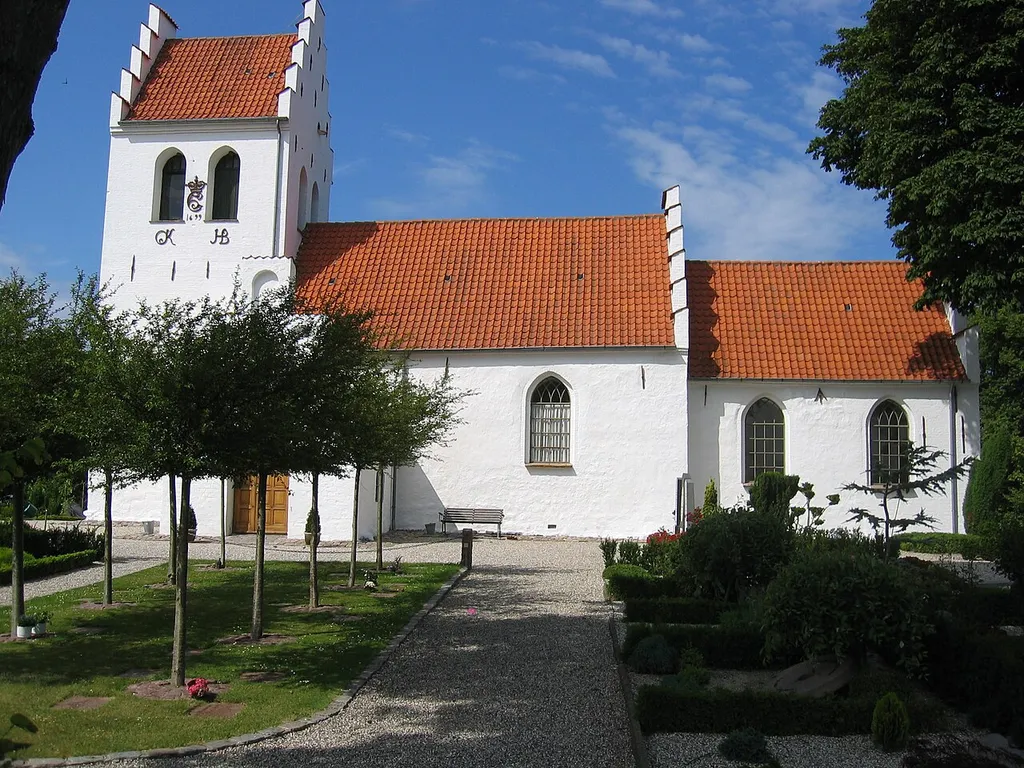 Annisse Church, Annisse parish, Holbo Herred, Frederiksborg County, Denmark.