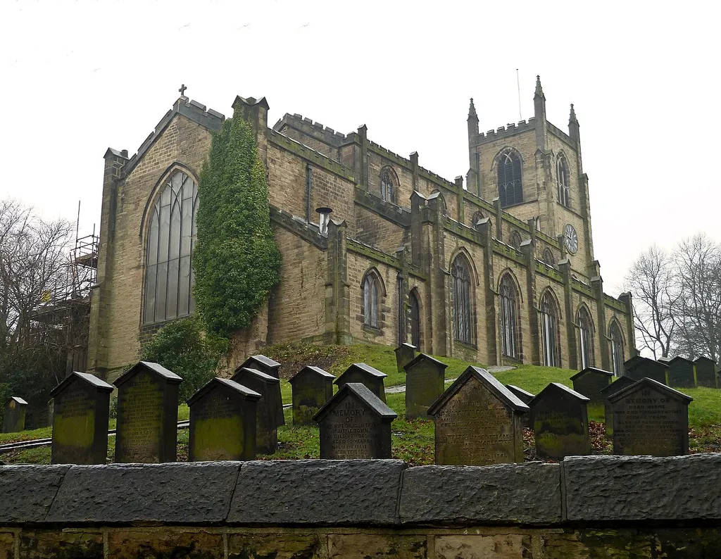 Christ Church, Liversedge, West Yorkshire, England.