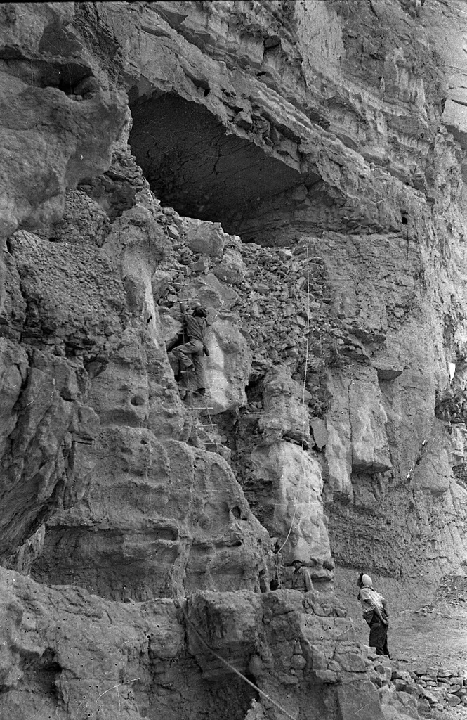 The Cave of the Letters is the name of a cave in Nahal Heber in the Judean Desert, where important finds from the days of the Bar Kochba rebellion were discovered, including letters written by Bar Kochba to the people of Ein Gedi. 1 of the cave developers