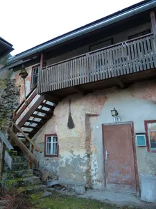 Inneres Gebäude der Burg Lavant