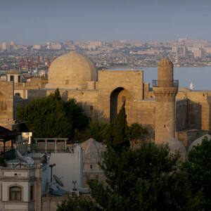Walled City of Baku with the Shirvanshah's Palace and Maiden Tower